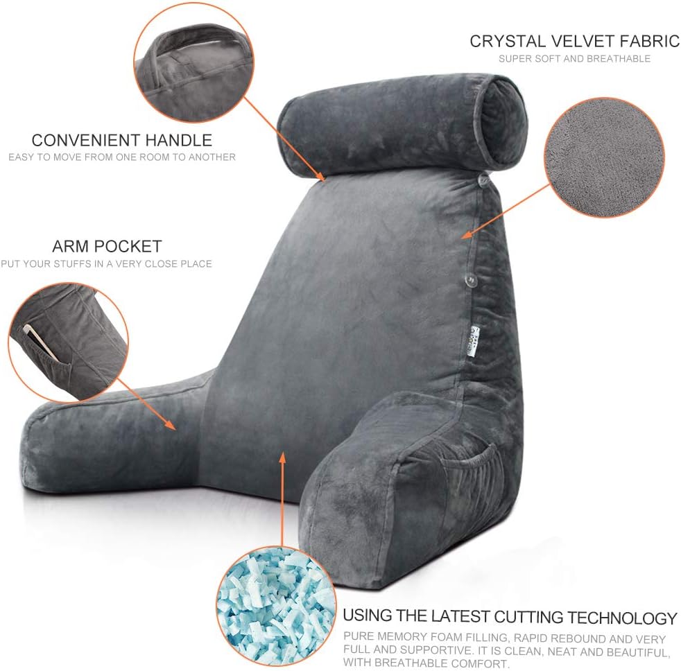 Soft Bed Rest Pillow for Arm and Neck Support