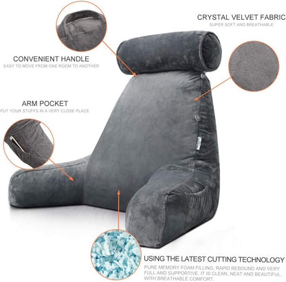 Soft Bed Rest Pillow for Arm and Neck Support