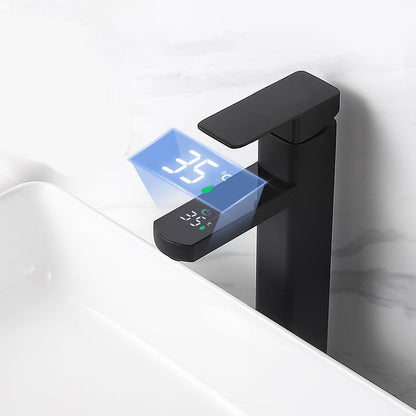 Modern Sink Faucet Digital Display Single Handle Basin Mixer