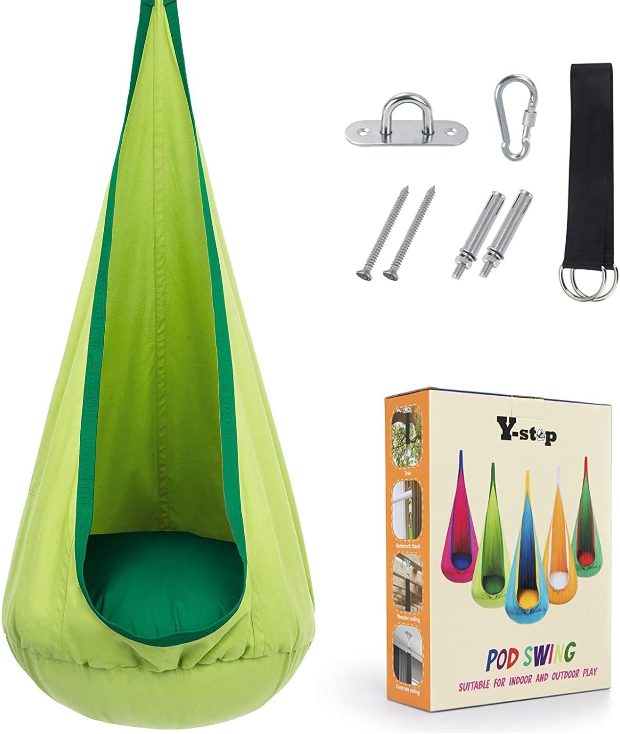 Comfy Hanging Lounge Chair for Indoor Outdoor Use
