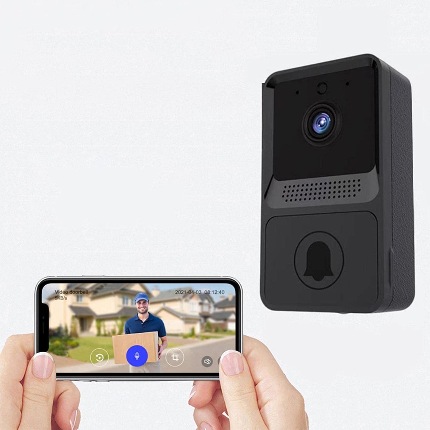 Wireless Smart Doorbell Camera with WIFI and Video