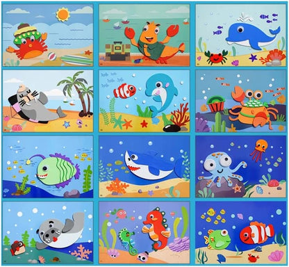 Fun 3D Animal Stickers for Kids