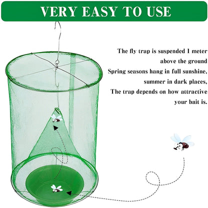 Natural Outdoor Fly Catcher | Safe, Chemical-Free & Reusable Trap