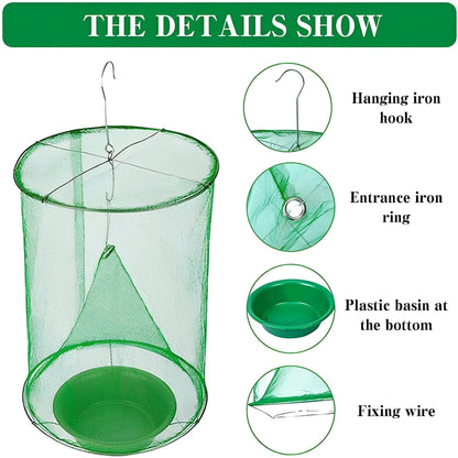 Natural Outdoor Fly Catcher | Safe, Chemical-Free & Reusable Trap