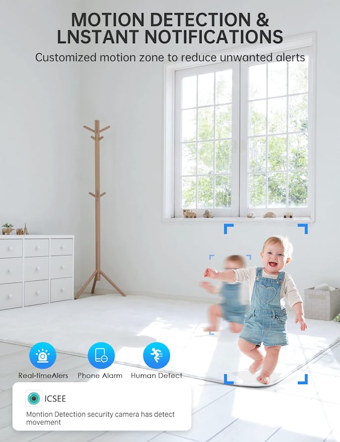 Wireless LED Security Camera Bulb