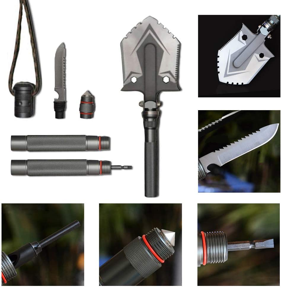 Tough Heavy Duty Camping Survival Shovel
