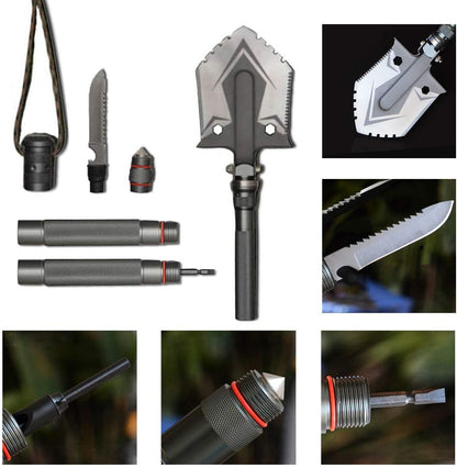 Tough Heavy Duty Camping Survival Shovel