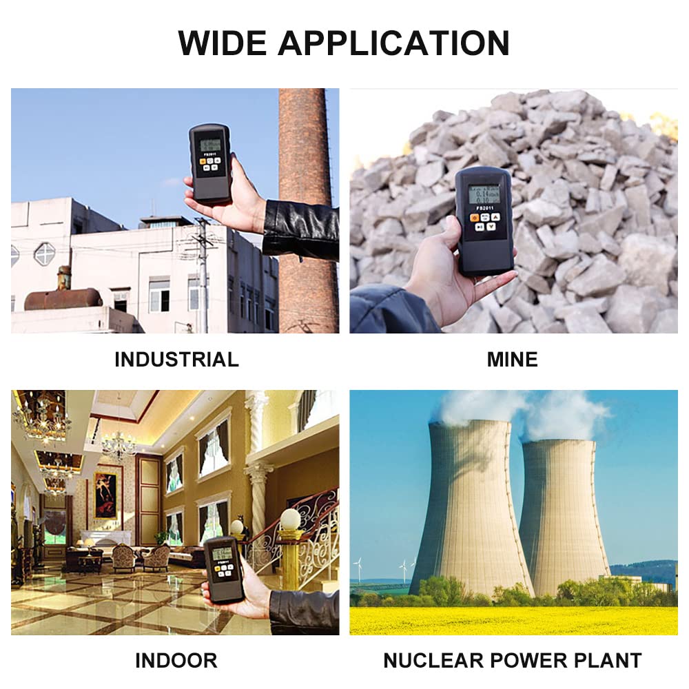 Portable Digital Radiation Detector Geiger Counter