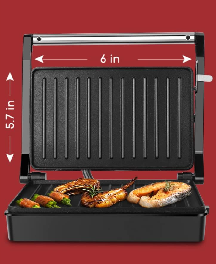 Compact Electric Sandwich Grill