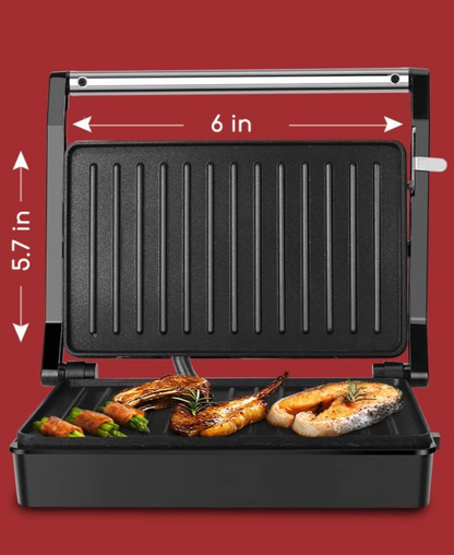 Compact Electric Sandwich Grill