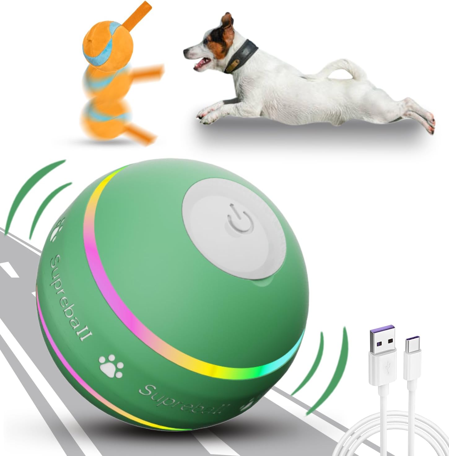 Fun Bouncy Dog Play Ball - Halri