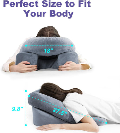 Contour Support Pillow for Stomach Sleepers Post Surgery