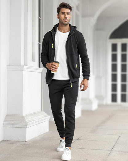 Soft Mens Athletic Jogger Suit