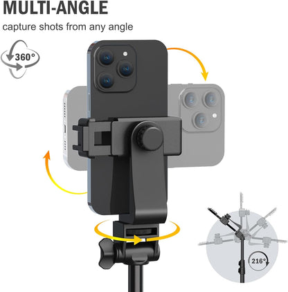 Compact Adjustable Phone Camera Tripod Stand