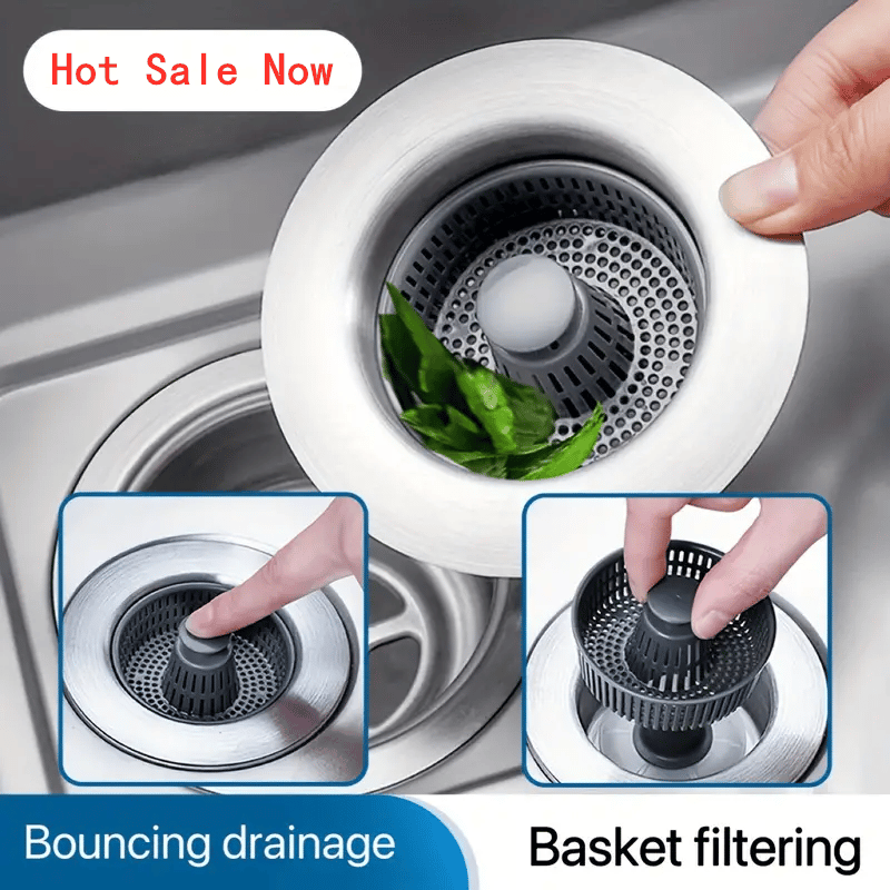 Improved Kitchen Sink Drain Filter Strainer