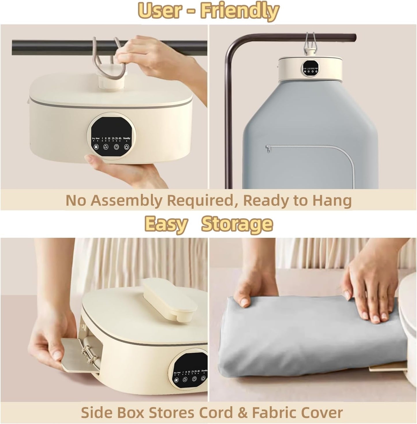 Compact Electric Laundry Dryer