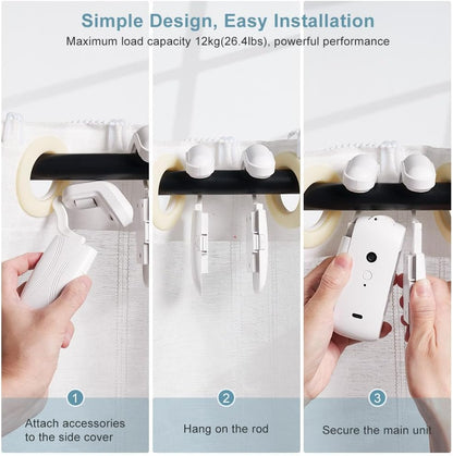 Motorized Window Curtain Opener System
