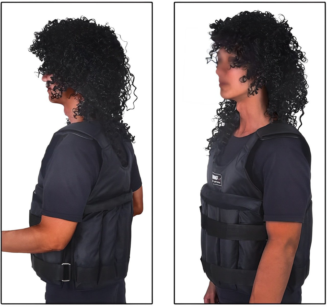 Heavy Duty 110lb Weighted Fitness Training Vest