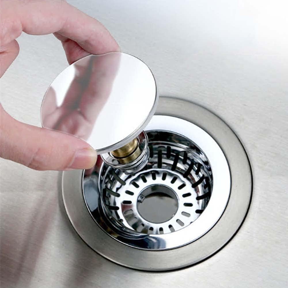 Easy Clean Sink Strainer for Clog Free Drains - Halri