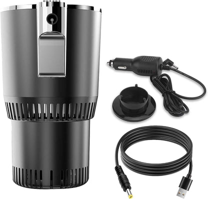 Insulated Heated and Cooled Car Cup Holder