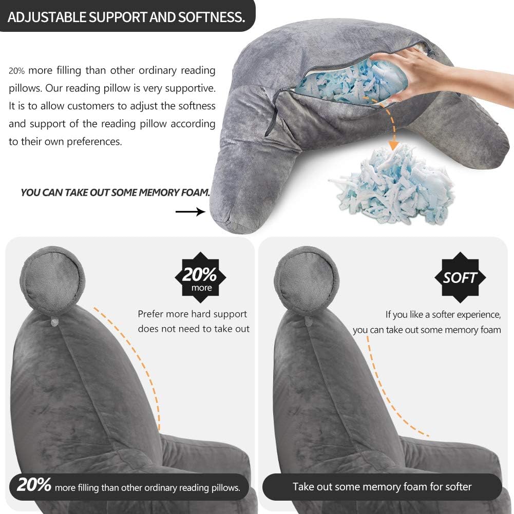Soft Bed Rest Pillow for Arm and Neck Support