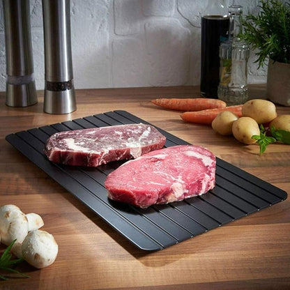 Fast Thawing Tray - Durable Aluminum Defrosting Board - Halri