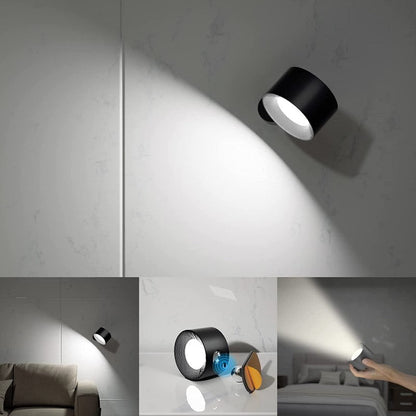 Portable LED Wall Lamp with Adjustable Brightness