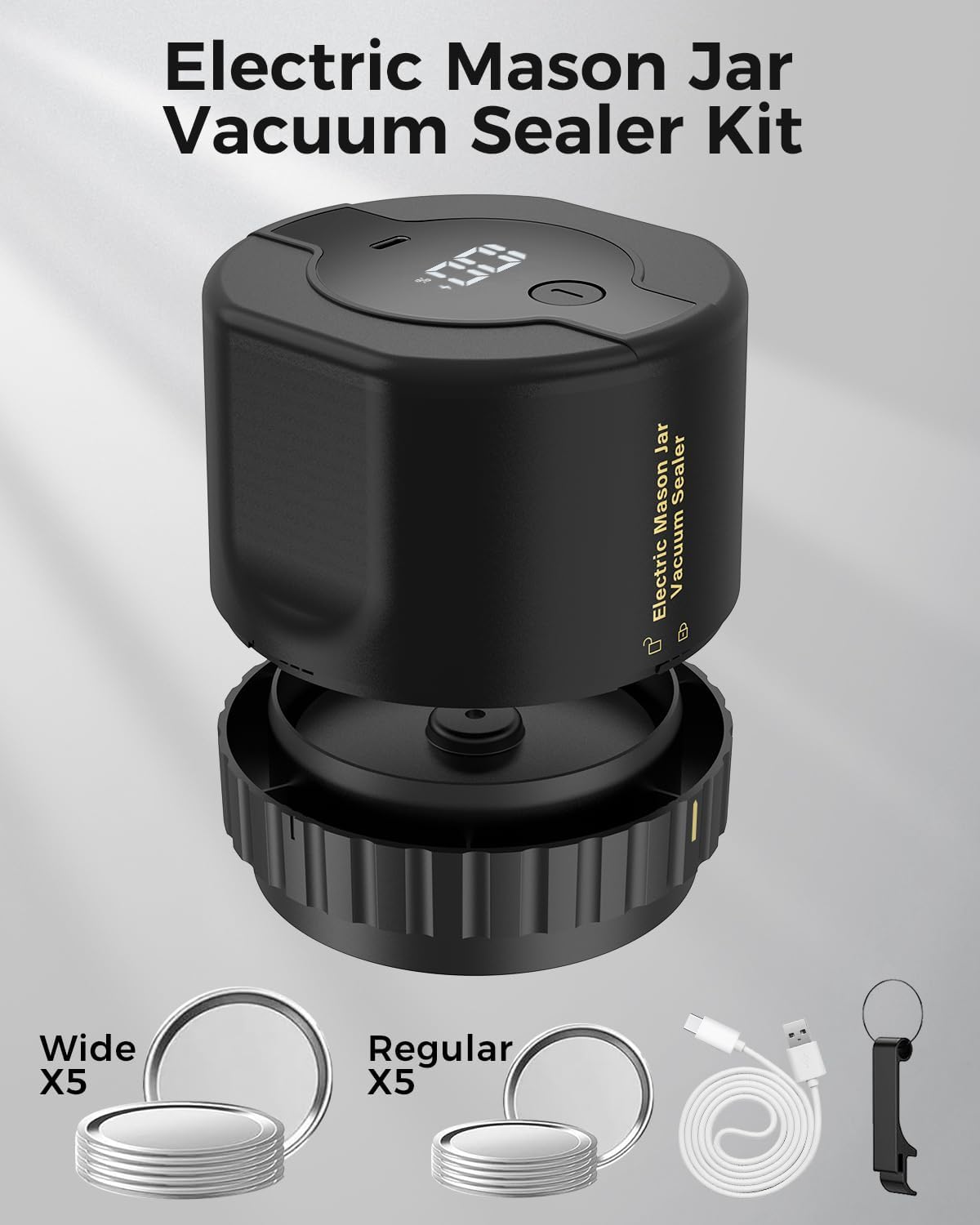 Compact Food Saver Vacuum Seal Kit