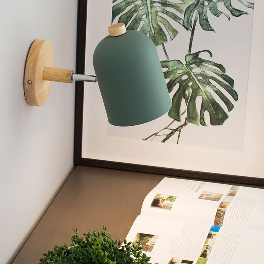 Rustic Wood Wall Lamp - Halri