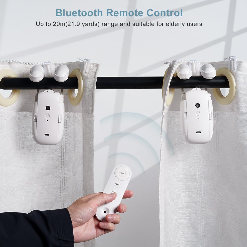 Motorized Window Curtain Opener System