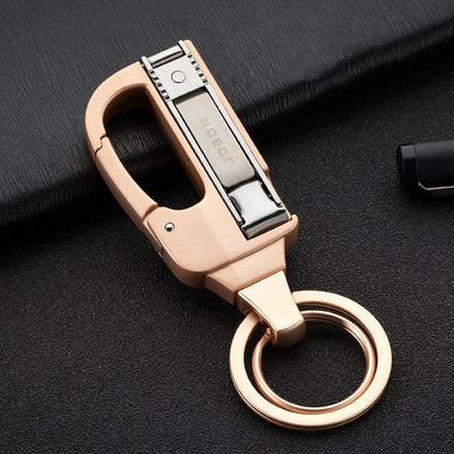 Practical Keychain Nail Clipper Tool