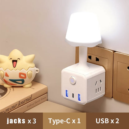 Wireless LED Desk Lamp with USB Charger