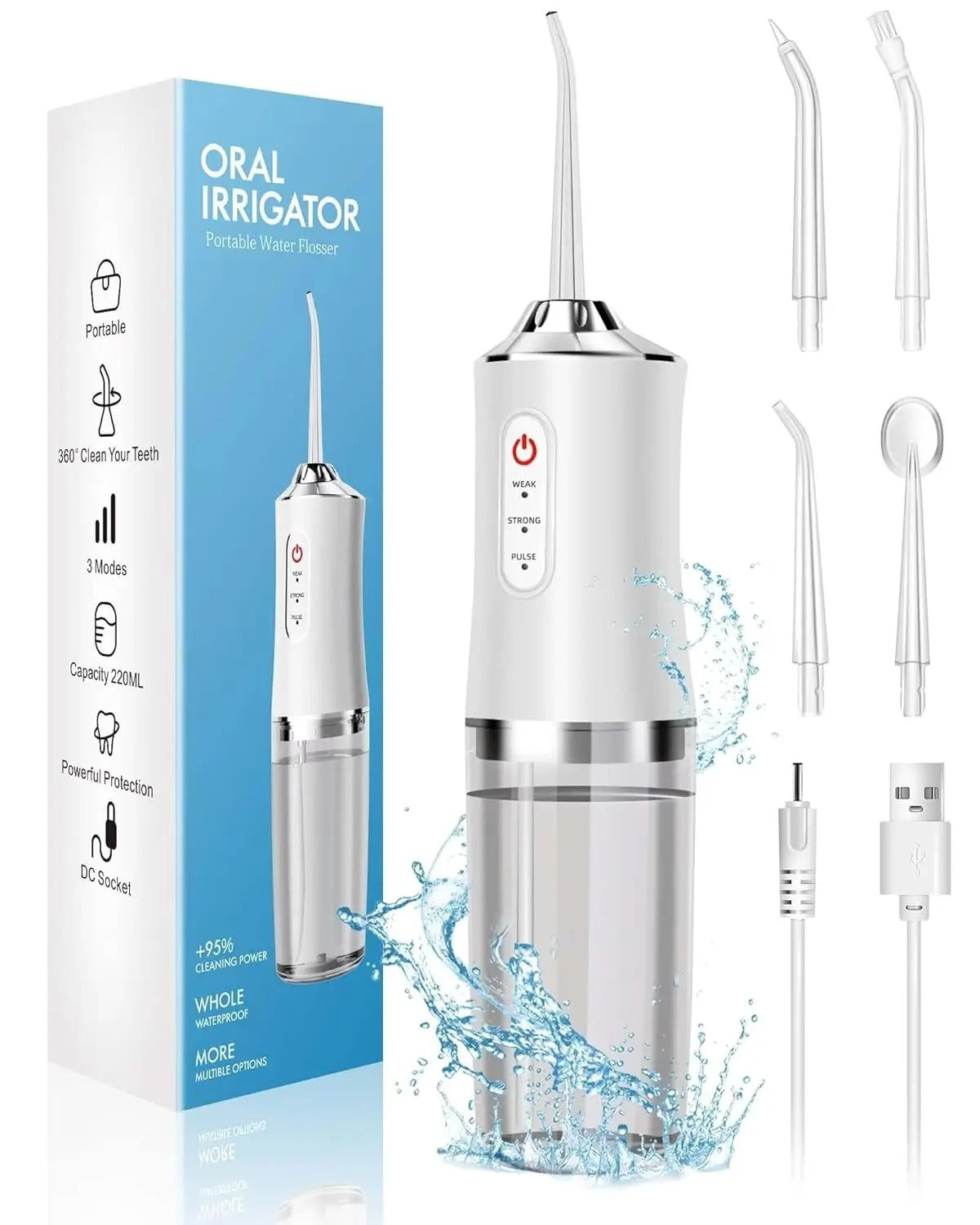 Easy Use Oral Flosser - Halri