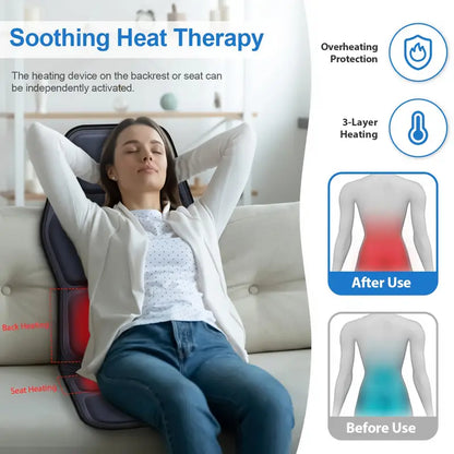 Relaxing Back Massage Chair with Warm Heat