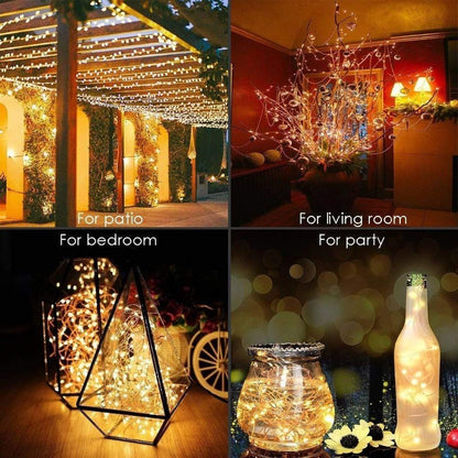 Waterproof Solar Fairy Lights Outside