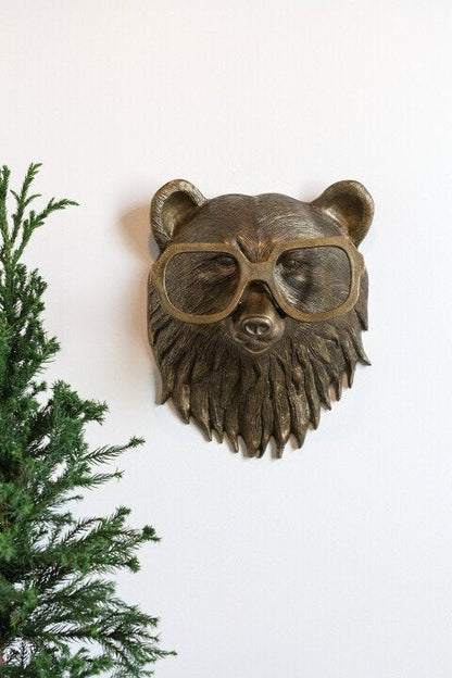 Colorful Fun Animal Wall Art Resin Figures