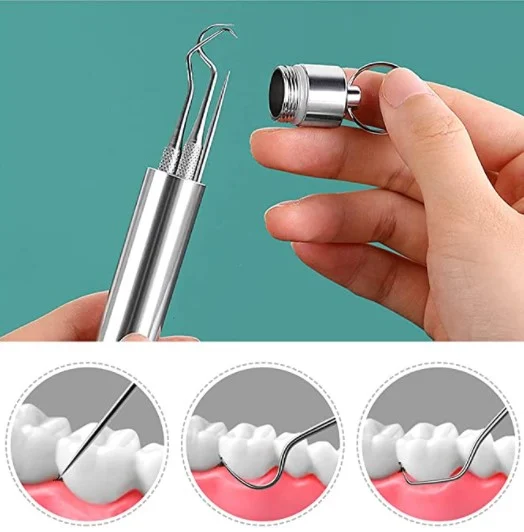 Premium Metal Toothpicks 7 Pack - Halri