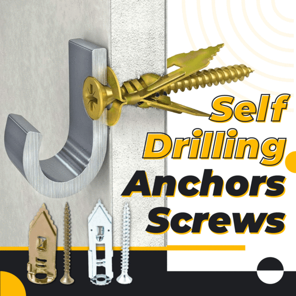 Strong Wall Drywall Anchor Screw Set
