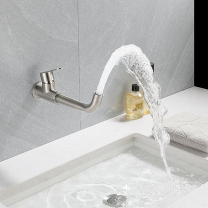 Stylish Chrome Bathroom Faucet Mixer Tap