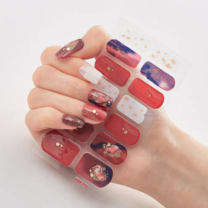 Easy Christmas Nail Art Kit at Home