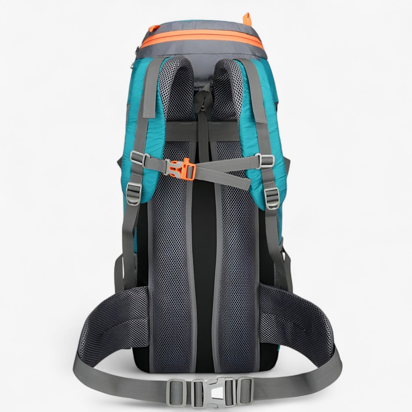 Large Water Resistant Hiking Backpack, Tough Nylon, Comfort Straps