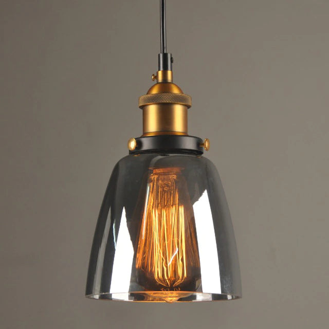 Elegant Glass Hanging Light Fixture