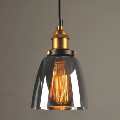 Elegant Glass Hanging Light Fixture