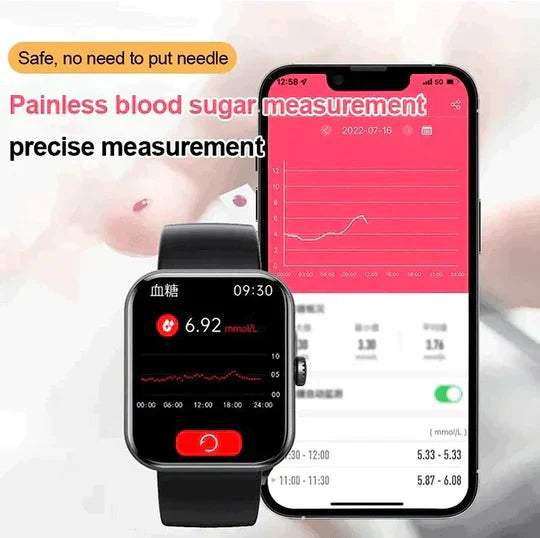 Easy Use Health Tracker Smartwatch