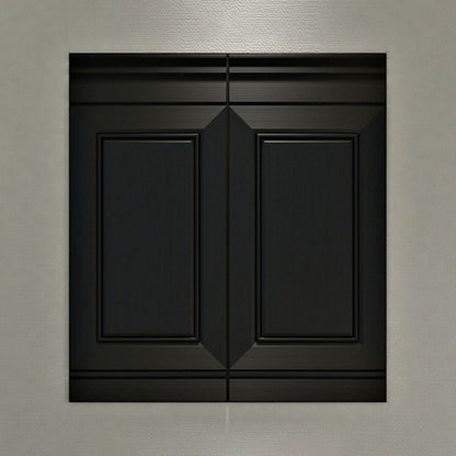 Easy Install Wall Panel Geometric Pattern Sticky Backing - Halri