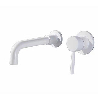 Commercial 2-Handle Wall Mount Bathroom Sink Faucet