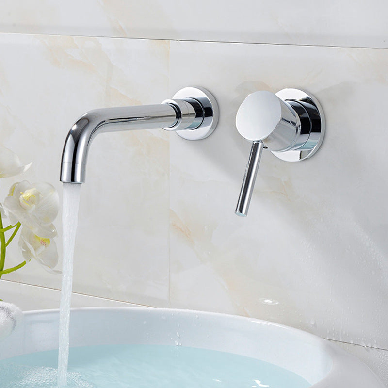 Commercial 2-Handle Wall Mount Bathroom Sink Faucet - Halri