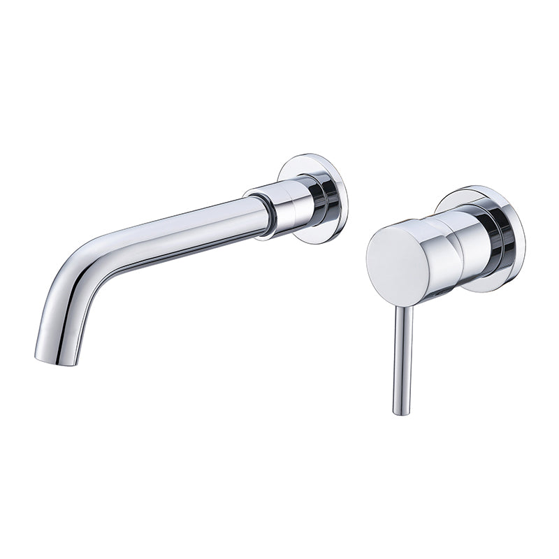Commercial 2-Handle Wall Mount Bathroom Sink Faucet