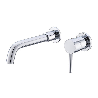 Commercial 2-Handle Wall Mount Bathroom Sink Faucet