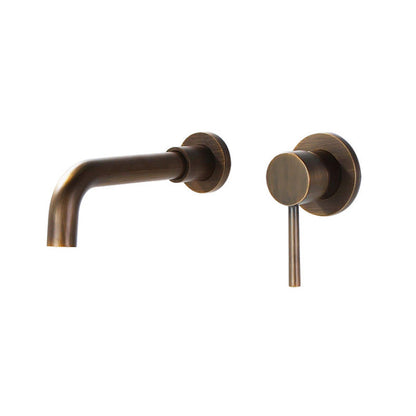 Commercial 2-Handle Wall Mount Bathroom Sink Faucet